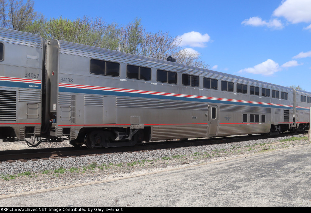 AMTK Superliner Coach #34138